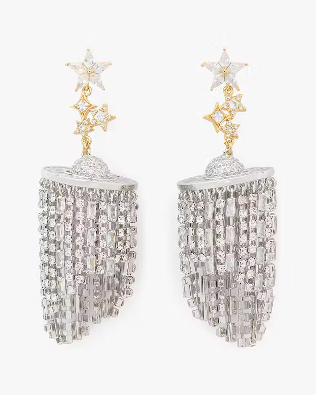 Space Cadet Fringe Earrings | Kate Spade (US)