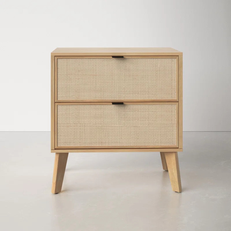 Amani Natural Cane Nightstand | Wayfair North America