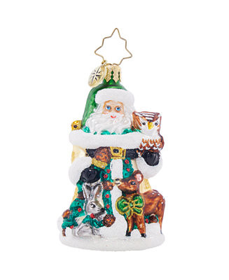 Woodland Friends Santa Gem Ornament | Macy's Canada