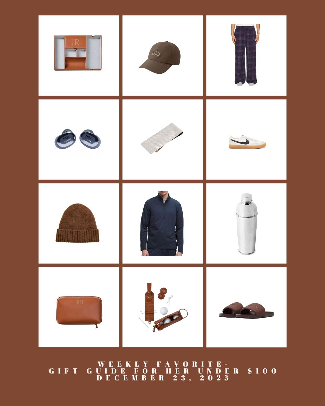 Weekly Favorites- Gift Guide for Him Under $100- December 23, 2025

#giftsforhim #himshopping #mensgiftguide #giftsformen #guygiftideas #mensstylegifts #everydayluxury #coolgiftsforhim #thoughtfulgifts #usefulgifts #giftguide2025 #2025giftguide #trendinggifts #modernman #menslifestyle #styleandfunction #giftinspo #treatyourself #perfectgiftideas #himcore



#LTKFindsUnder100 #LTKMens #LTKGiftGuide