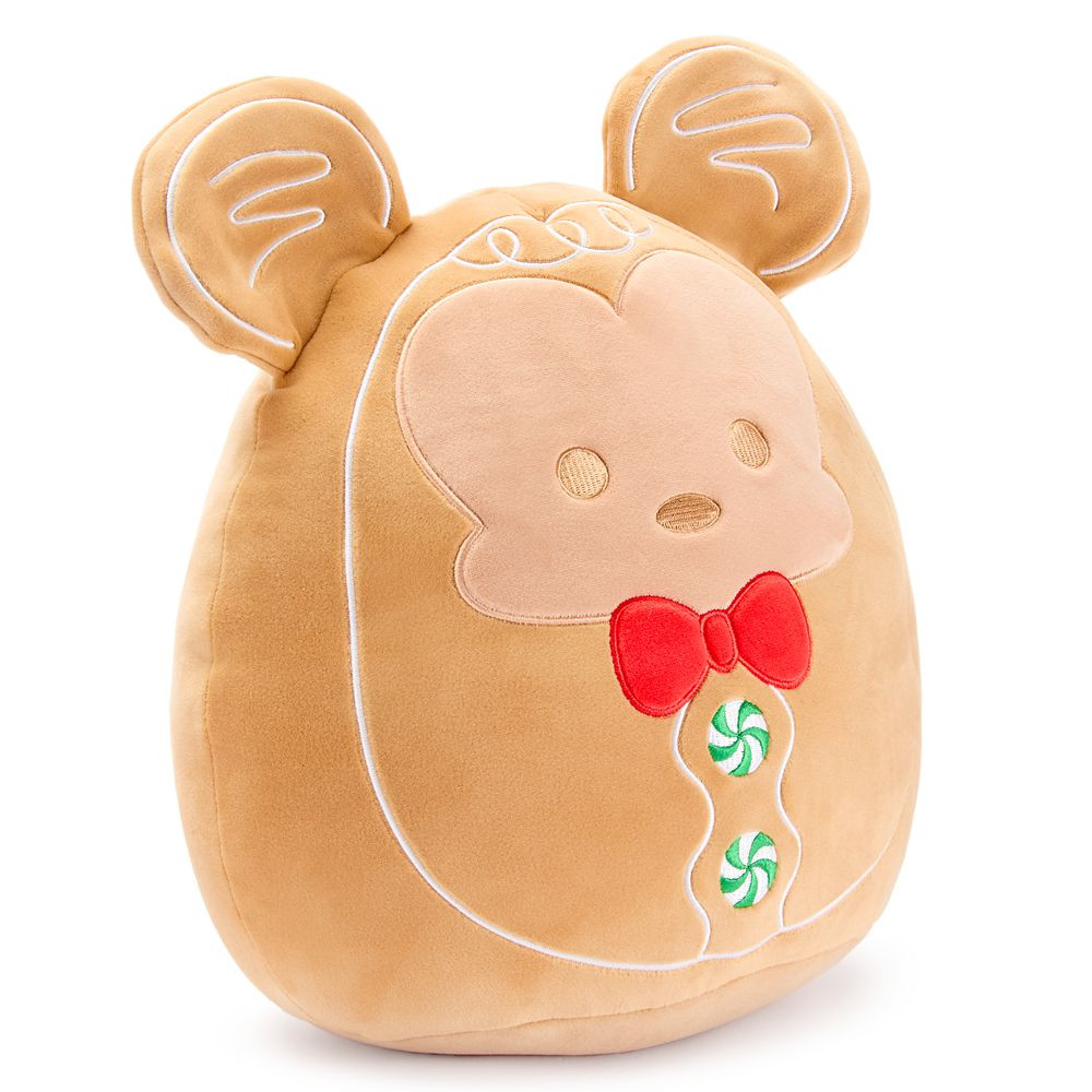 Mickey Mouse Gingerbread Squishmallows Plush – 10'' – Exclusive | Disney Store