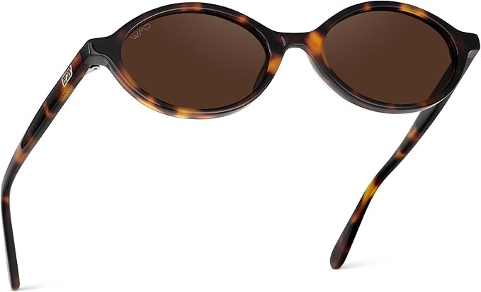 WMP Eyewear – Women’s Trendy Oval Sunglasses: Small Retro Frame, 90s Y2K Style, Perfect for E... | Amazon (US)