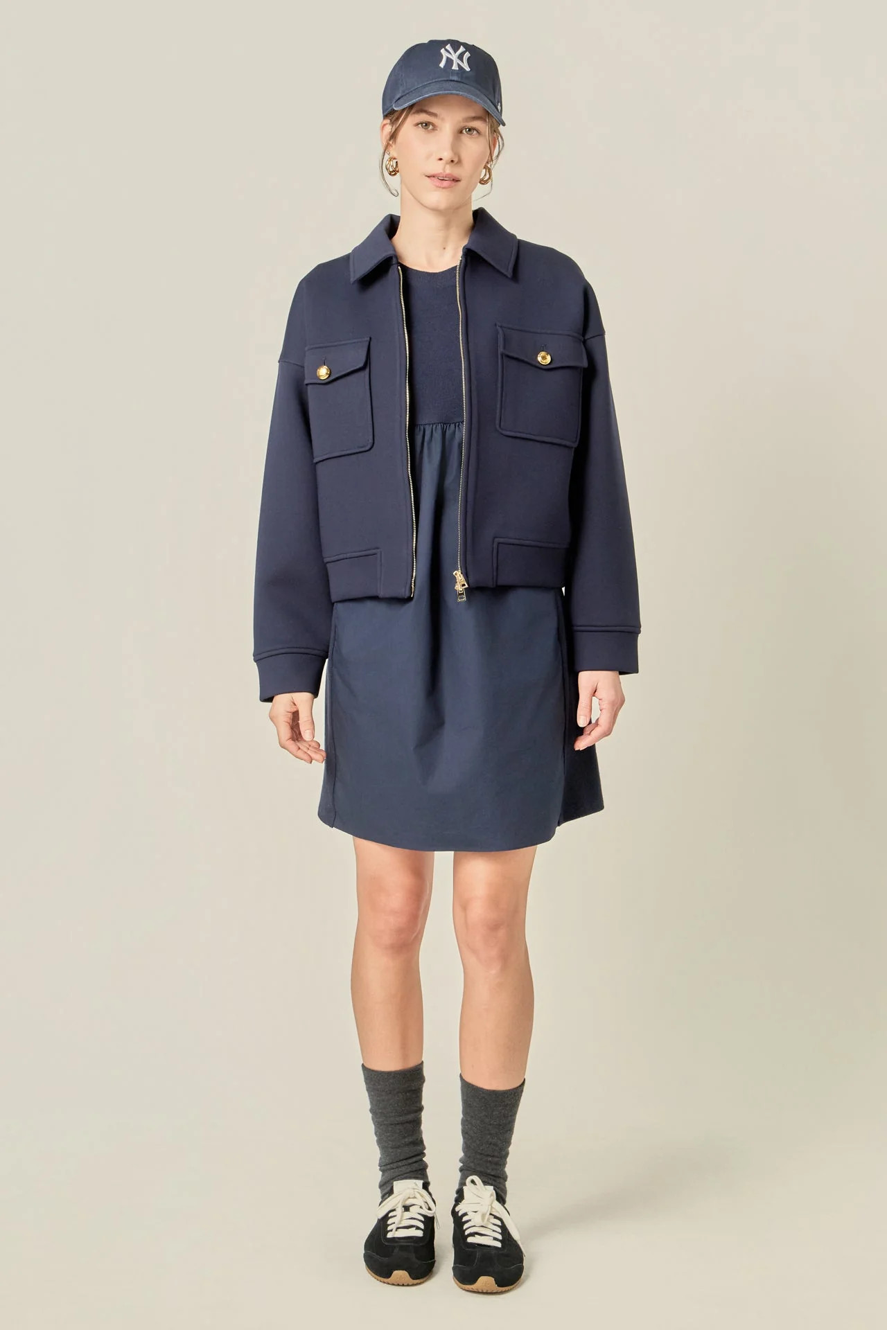 Twill Bonded Bomber Jacket | OBJECTRARE