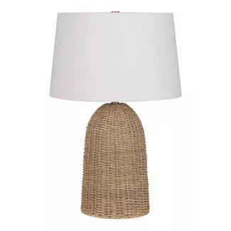 Large Seagrass Table Lamp (Includes LED Light Bulb) - Threshold™ designed with Studio McGee | Target