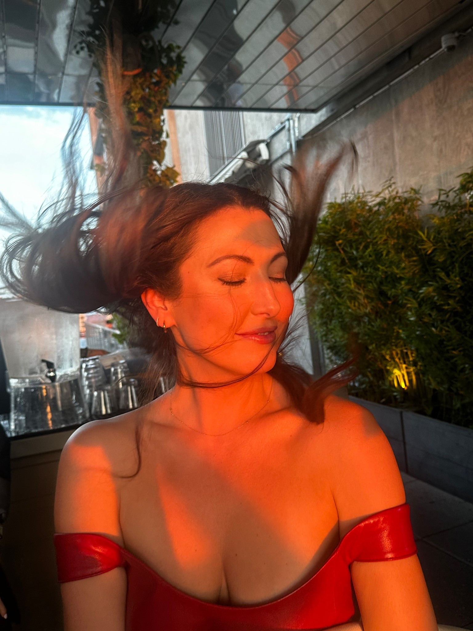 Revolve faux leather red mini dress + RW Fine Diamond Huggies + Amazon Huggie Hoops - Date Night / Night Out / GNO / NYC

#LTKFindsUnder100 #LTKFindsUnder50