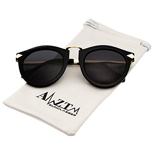 AMZTM Personality Cat Eye Metal Arrows Polarized Sunglasses For Women Classic Retro Driving Glasses  | Amazon (US)