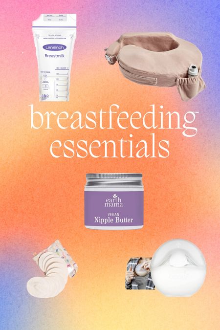 what i’ve been using regularly for the first month of breastfeeding! #newborn #breastfeeding 