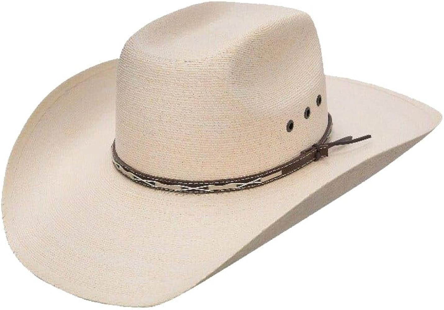 Stetson SSSQRE-7940 Square Eyelets Reg Oval Hat | Amazon (US)