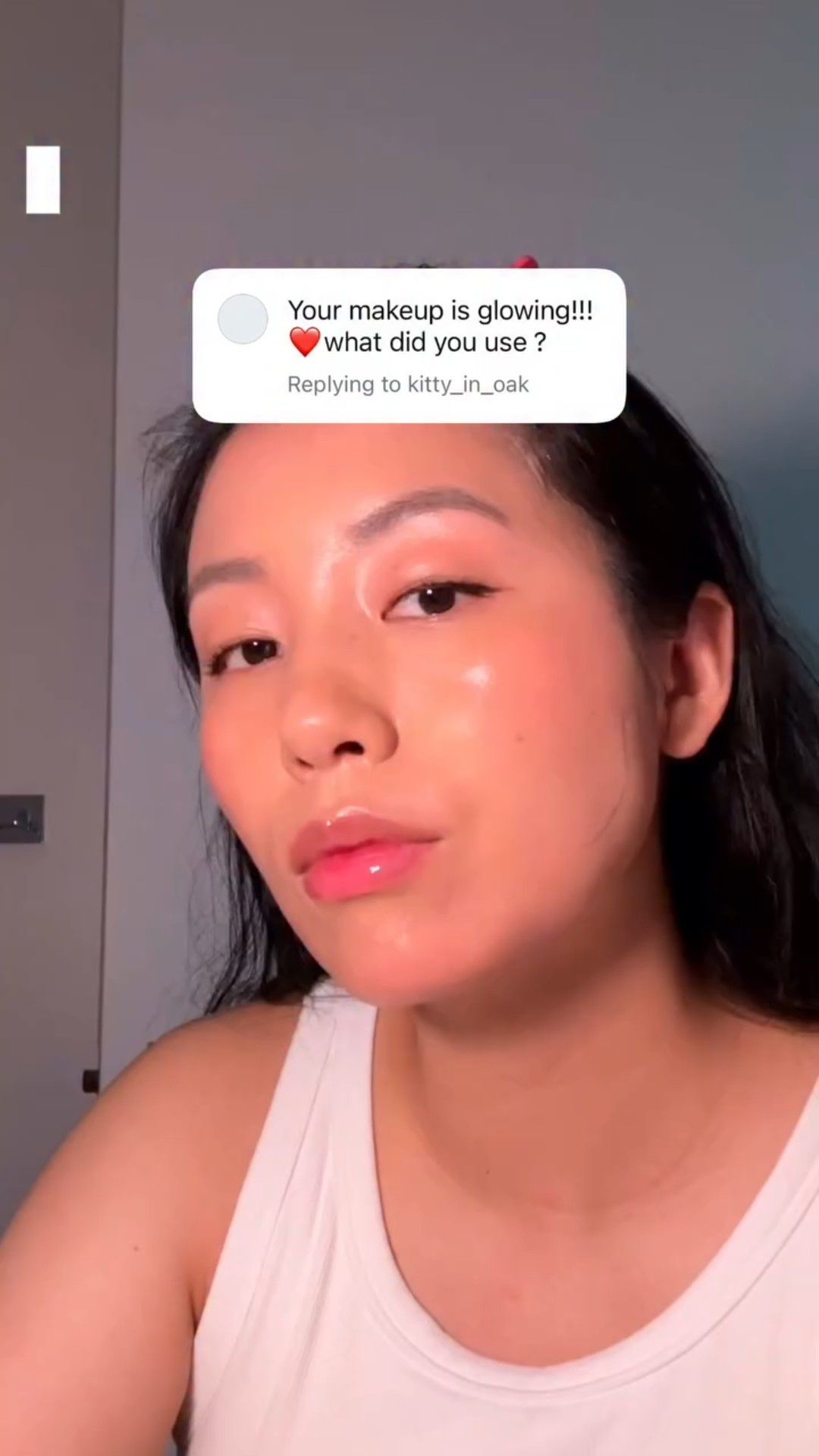 What I use for my glass skin base: @tatcha @lauramercier @milkmakeup shade 5