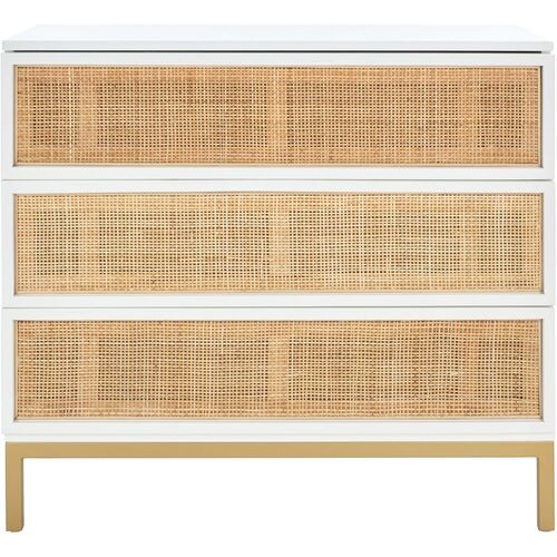 Miranda 3-Drawer Rattan Chest | One Kings Lane