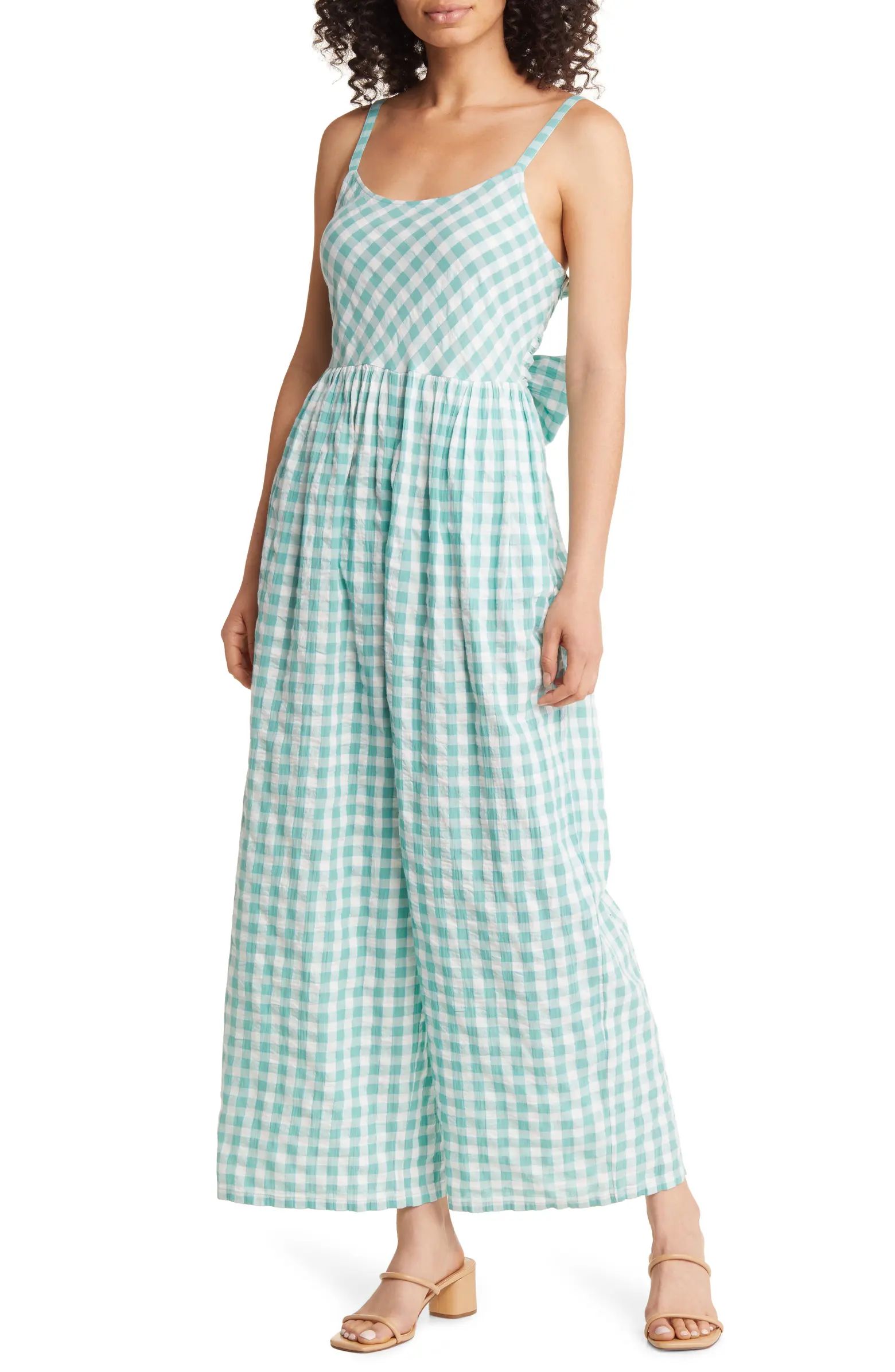 Matching Family Moments Cotton Gingham Jumpsuit | Nordstrom