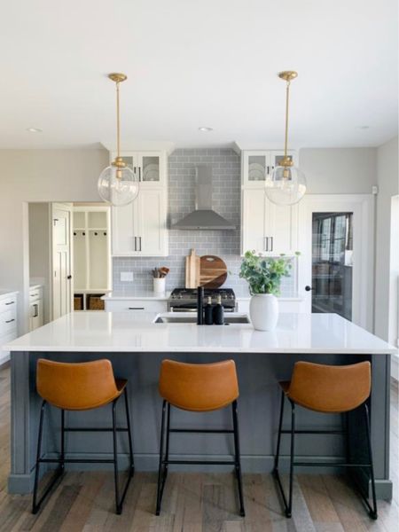 Kitchen, counter stools, pendant lights 

#LTKhome #LTKsalealert #LTKfamily