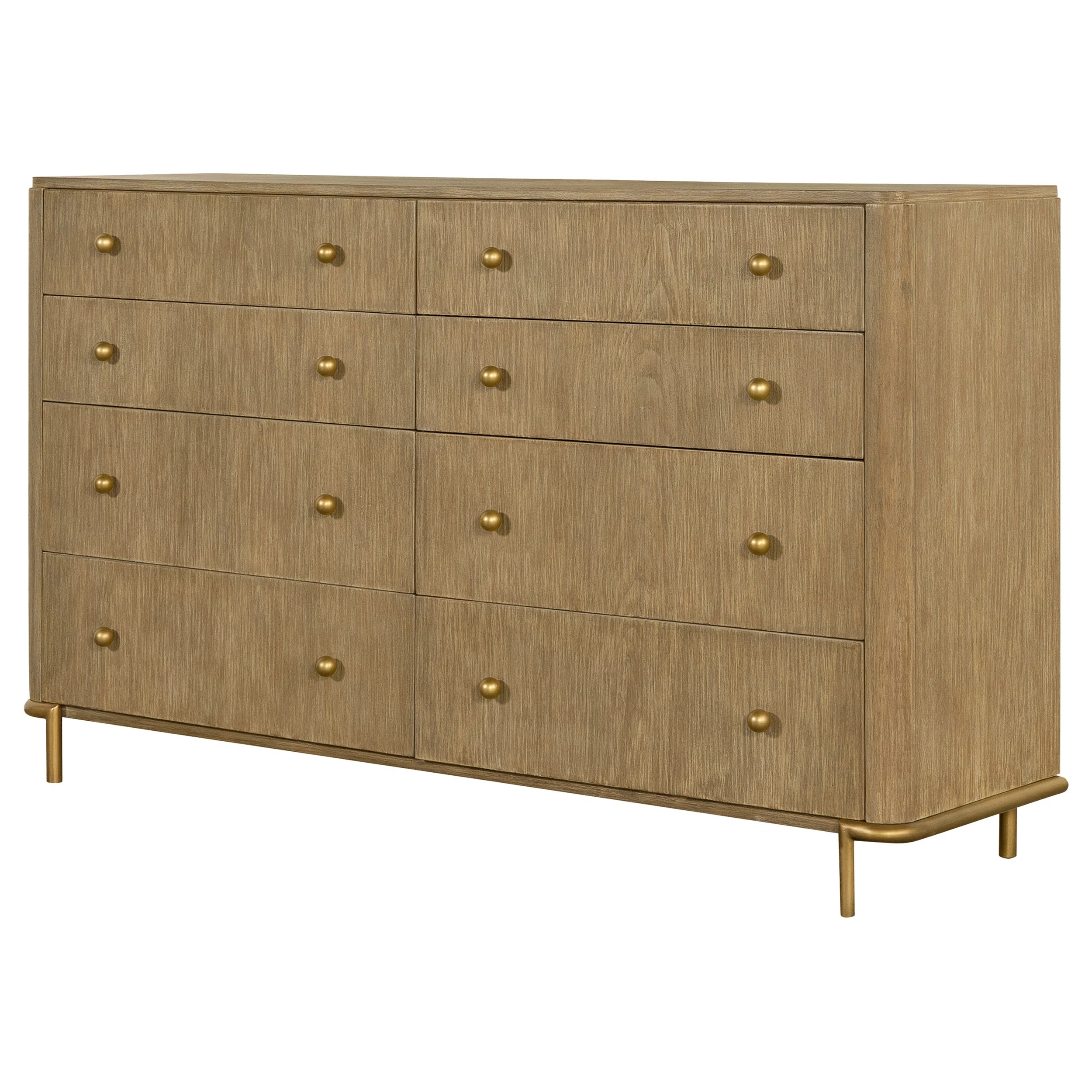 Maxine 8-drawer Dresser Sand Wash | Wayfair North America