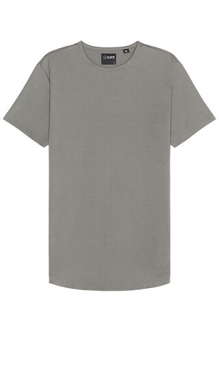 Ao Curve-hem Tee in Wolf | Revolve Clothing (Global)