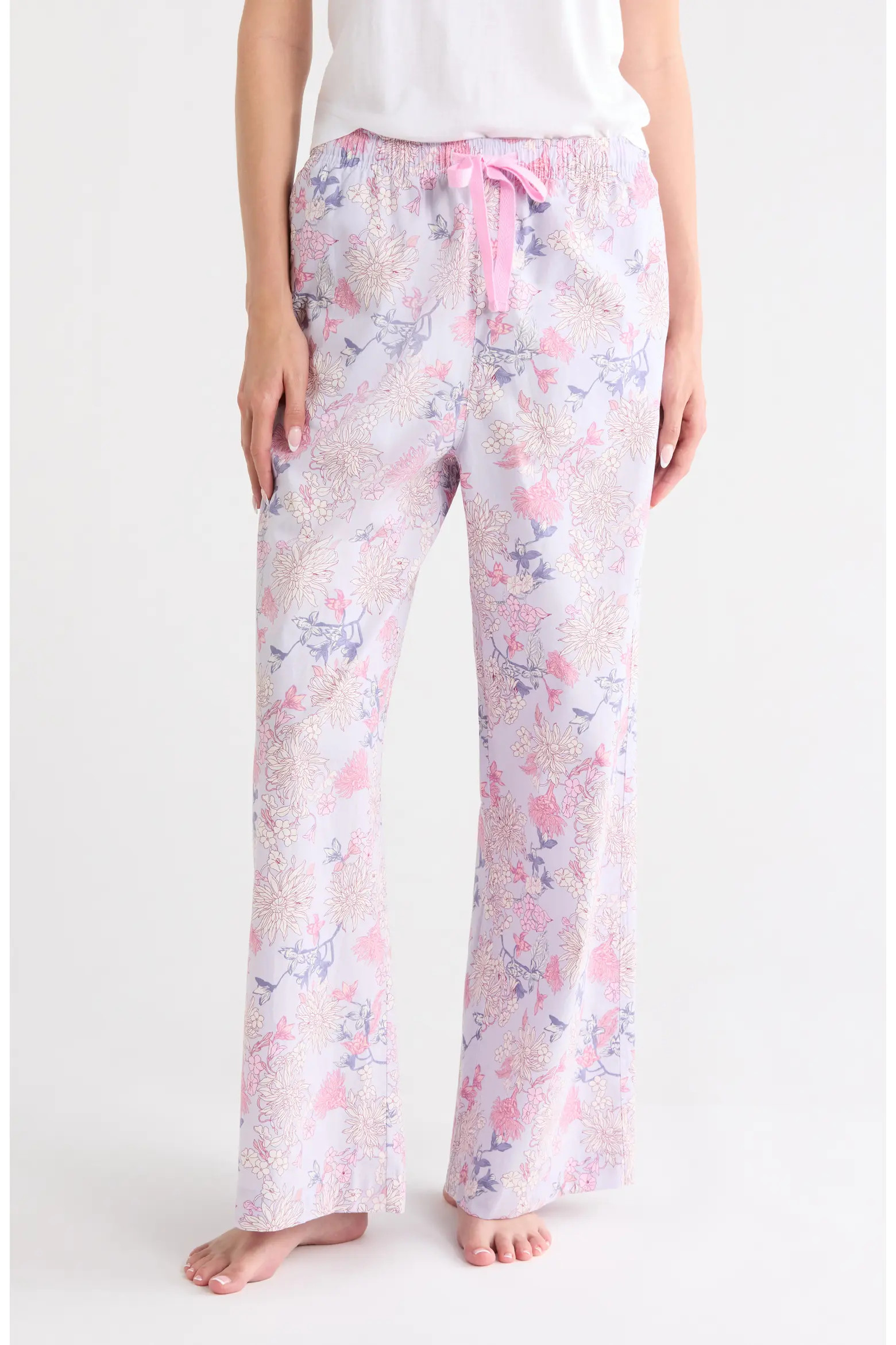 Cotton Poplin Pajama Pants | Nordstrom
