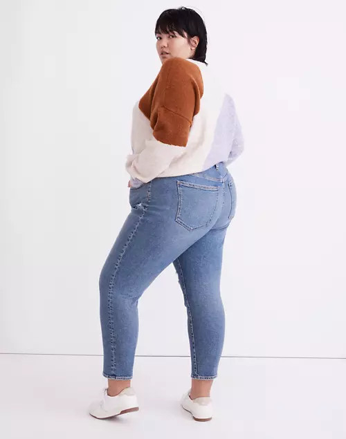 The Plus Momjean in Austrey Wash: Ripped Edition | Madewell