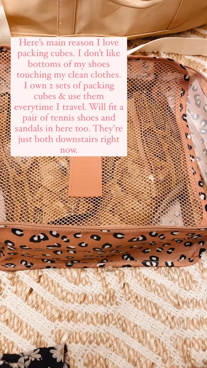 Do you see use in packing cubes? I don, mainly to keep bottoms of my shoes from touching my clean clothes 

#LTKVideo #LTKtravel #LTKfindsunder50