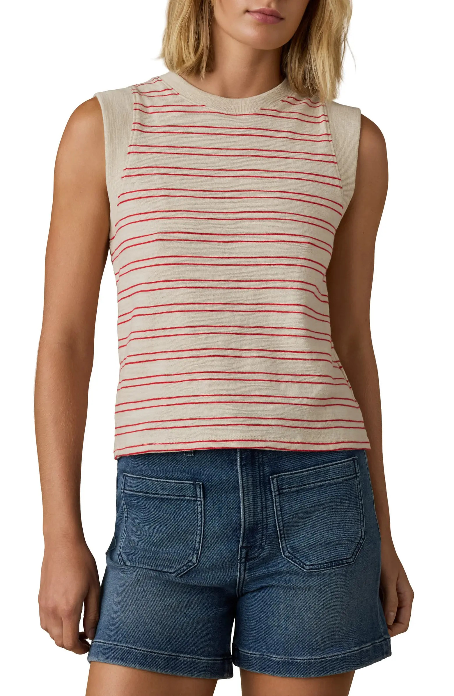 Sunwashed Slub Muscle Tank | Nordstrom