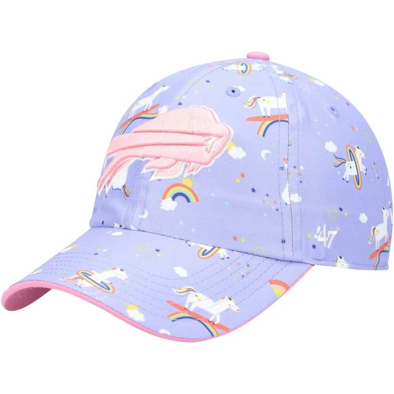 Girls Preschool '47 Purple Buffalo Bills Unicorn Clean Up Adjustable Hat | Walmart (US)