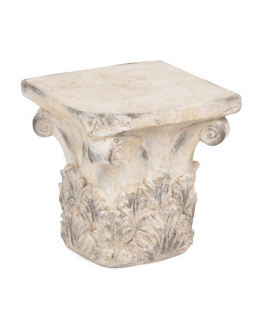 18X18X18 Ornate Decorative Pedestal Stand | TJ Maxx