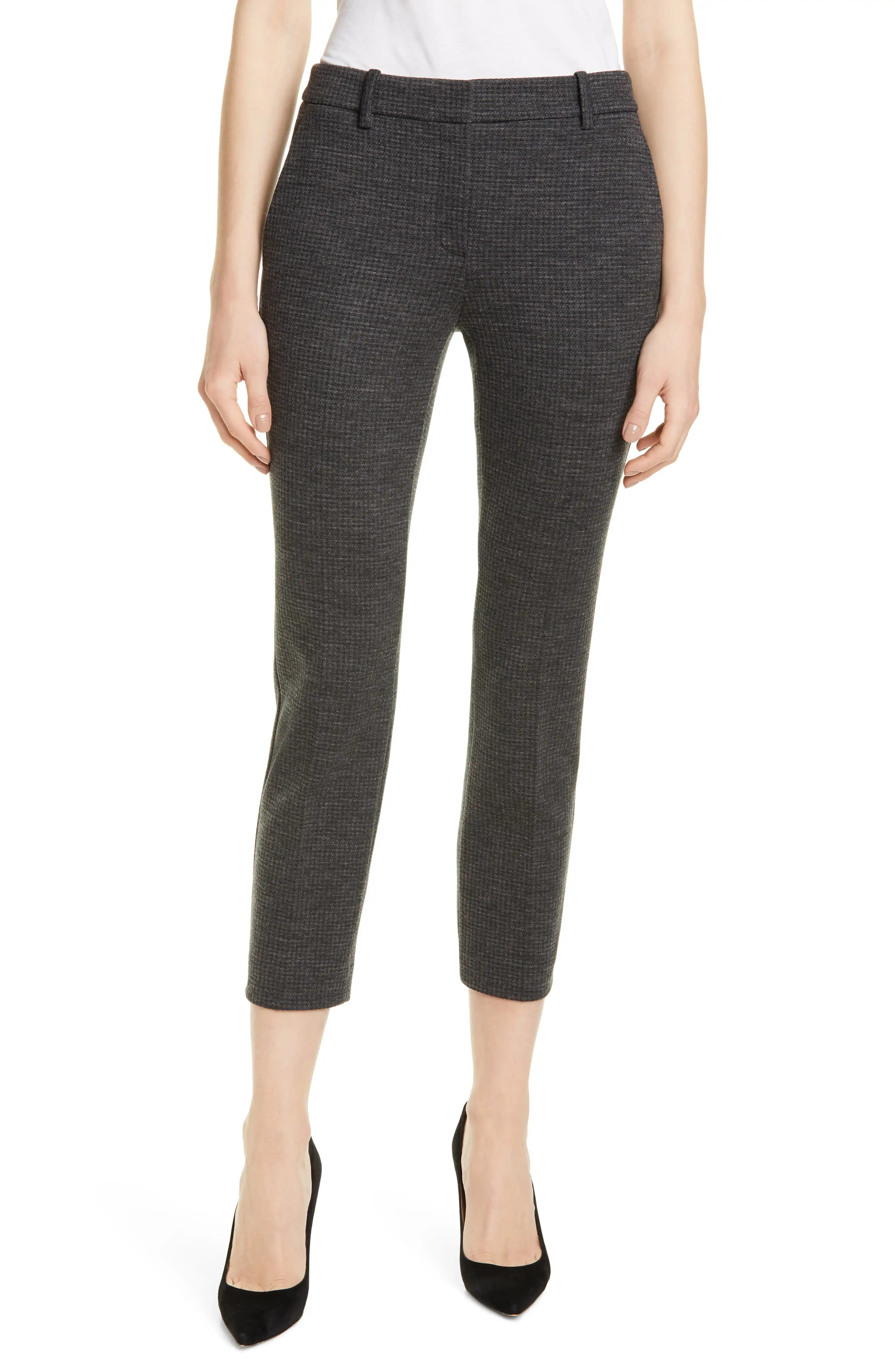 Treeca 2 Houndstooth Ankle Trousers | Nordstrom