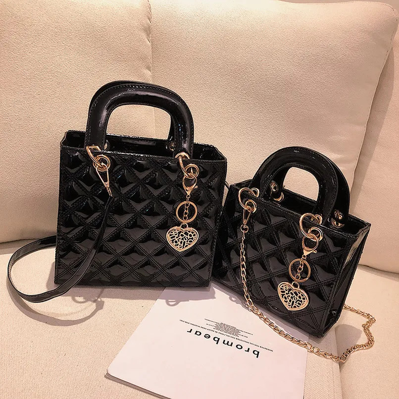 Women Shoulder Bags 2020 New Pu Leather Handbag Diamond Lattice Fashion Sequined Flap Brand Desig... | DHGate