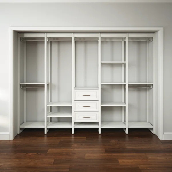 Home Storage and Org. 113" W Closet System | Wayfair North America
