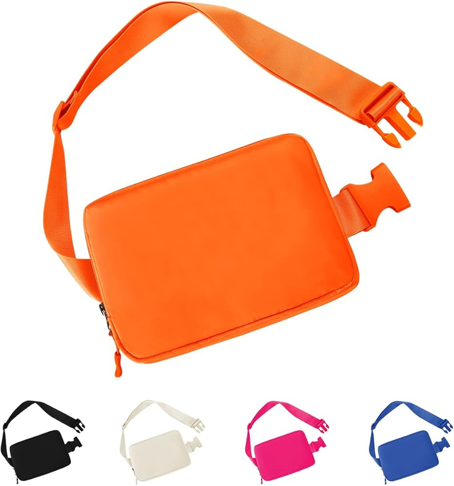 TDIFFUN Fanny Packs for Women Men, Fashion Waist Pack Small Belt Bag with Adjustable Strap for Ru... | Amazon (US)