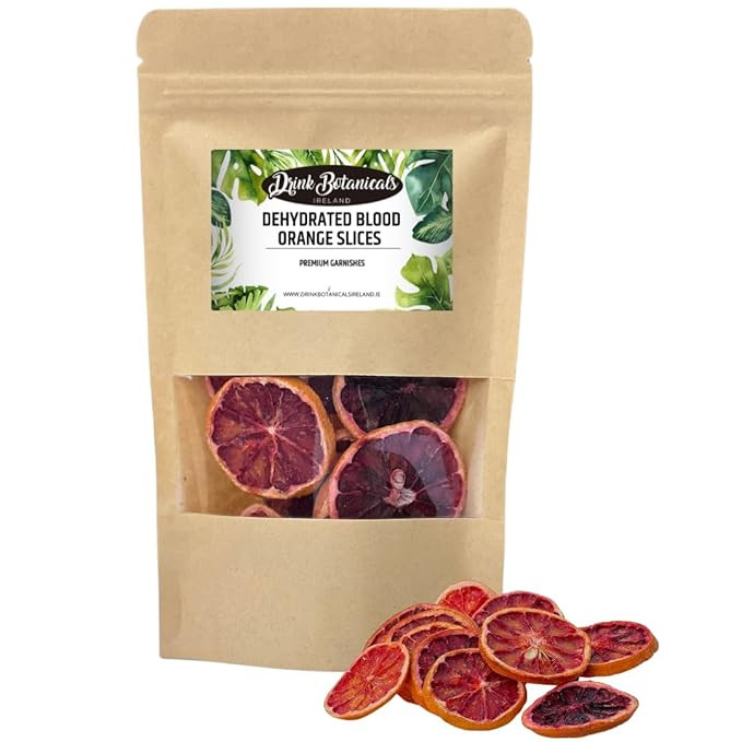 Dehydrated Dried Blood Orange Slices Wheels | 19+ Slices | 100% Natural | Sugar Free, Gluten Free... | Amazon (US)