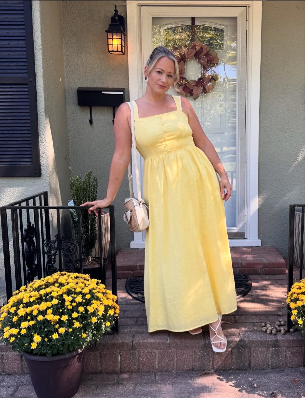 ✨ Sunshine state of mind ✨
The perfect end-of-summer wedding look in @petalandpup 💛🌼 🔆
Feeling golden on the porch matching my mums before celebrating love today 🥂

☀️ AND their Labor Day Sale is live — up to 80% off!
Want the link to shop this dress + the sale? Just comment “shop” and I’ll send it your way! 💌

#OOTD #WeddingGuestDress #PetalandPup #SummerStyle #WeddingSeason #EndOfSummer #StyleInspo #WhatIWore #YellowDressVibes #StyleCrush #PetalAndPupStyle #WeddingReady