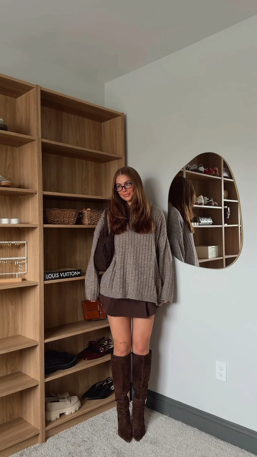 thanksgiving outfit ideas part 1 🤎✨ 
skirt is peppermayo but i linked a few similar ones :) 

#LTKHoliday #LTKStyleTip #LTKSeasonal