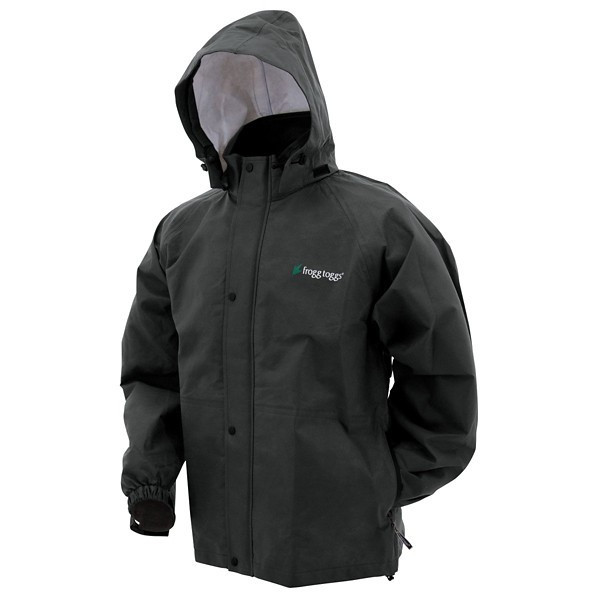Men's Frogg Toggs Signature Bull Frogg Rain Jacket Medium Black | Scheels