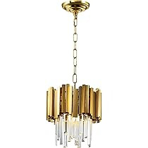 Gold Round Crystal Ligjy  | Amazon (US)