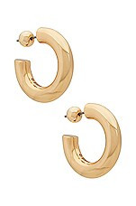 BaubleBar Small Delia Earrings in Gold from Revolve.com | Revolve Clothing (Global)