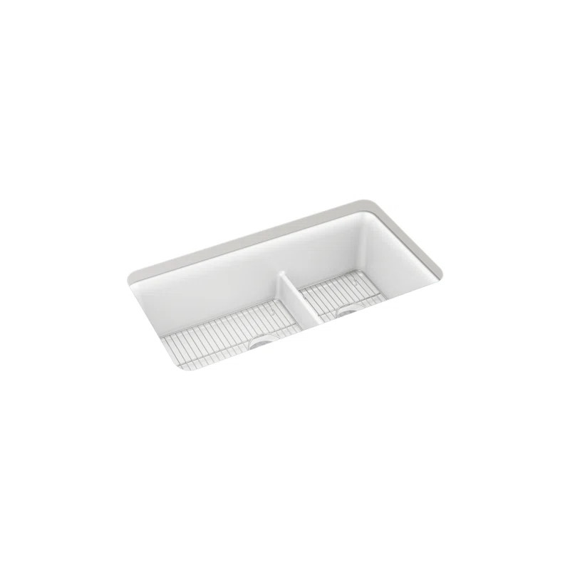 Cairn Smart Divide 33-1/2" Undermount Kitchen Sink | Wayfair North America