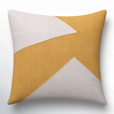 Auburn Modern Glam Colorblock Handmade Cotton Decorative Throw Pillow | Wayfair North America