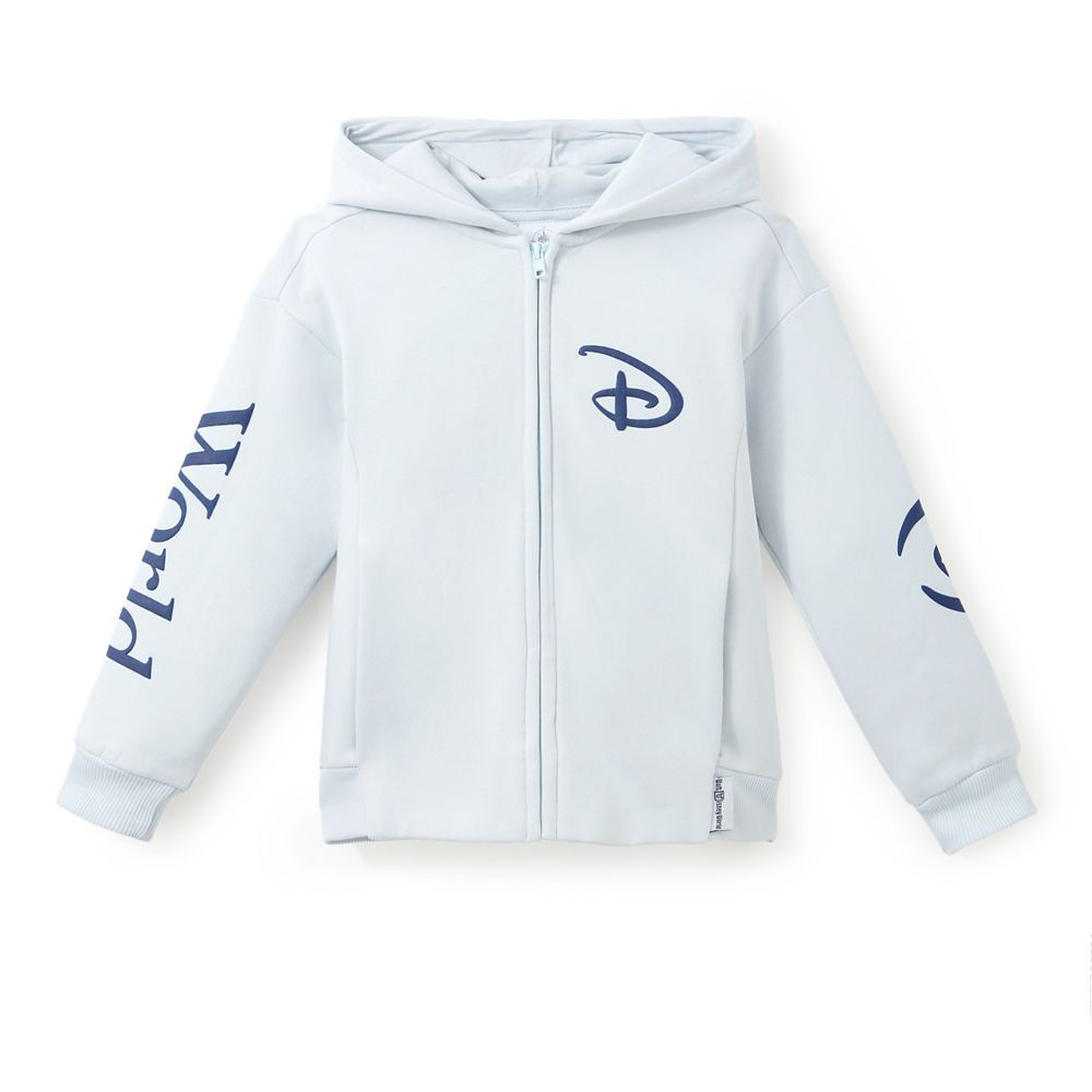Walt Disney World Zip Hoodie for Kids \u2013 Light Blue | Disney Store