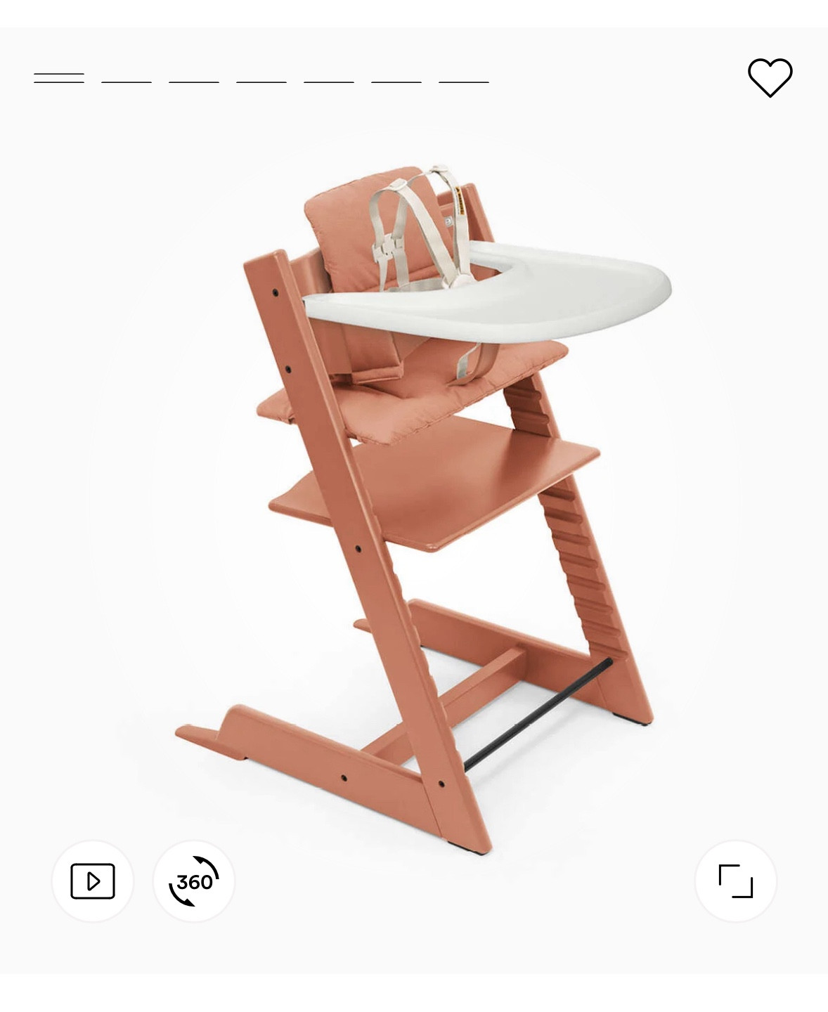 Stokke high chair 