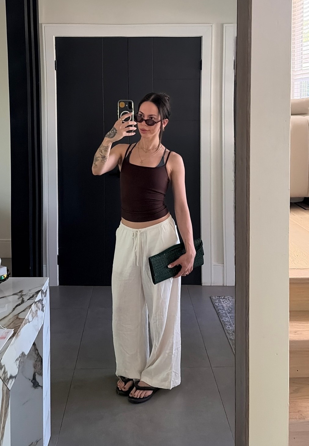 A casual neutral summer outfit perfect for errands

#LTKsummer #LTKcanada #LTKpetite