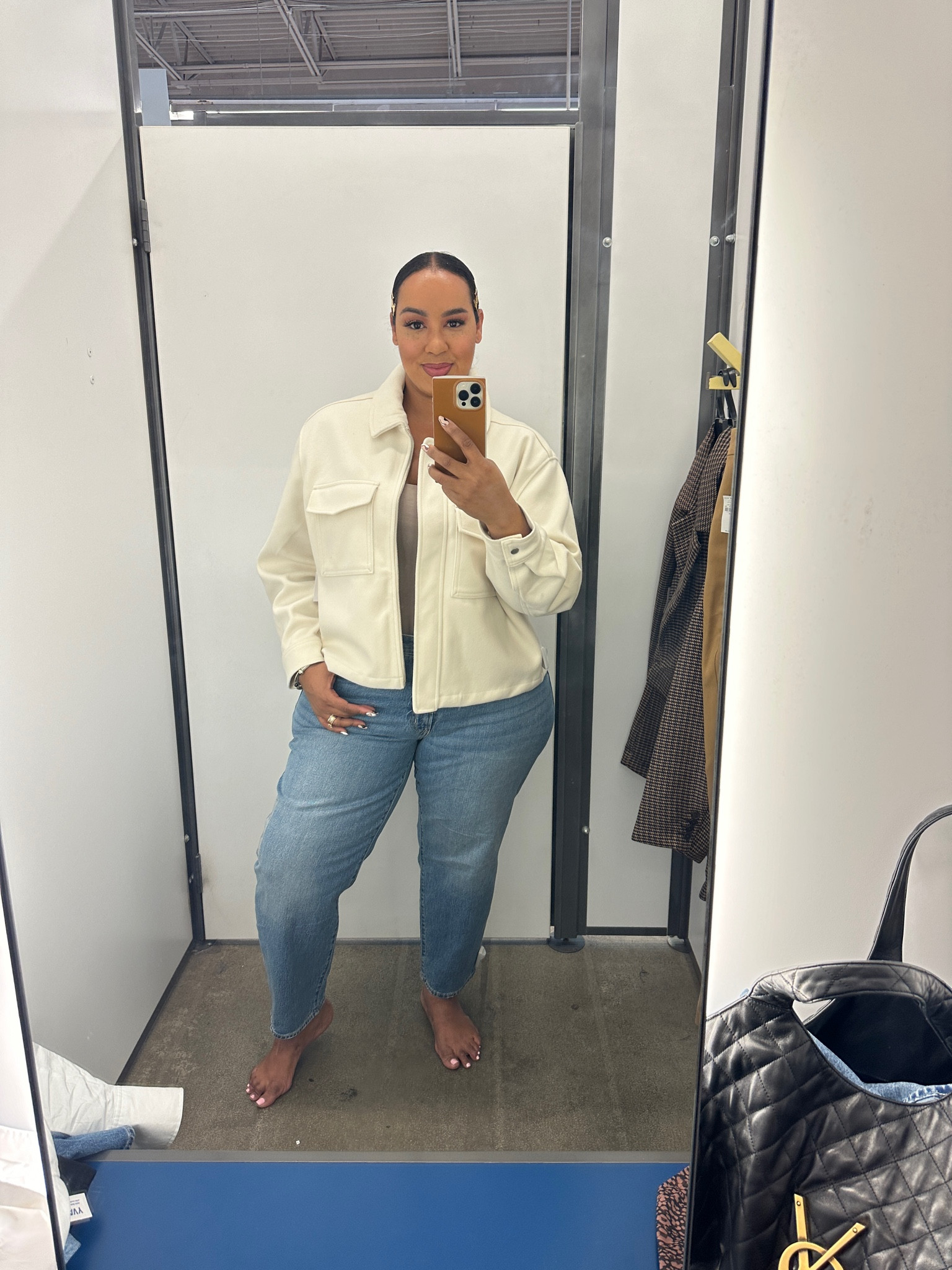 Love this little cropped jacket for fall events! Wearing xl 

#LTKFindsUnder50 #LTKPlusSize #LTKStyleTip