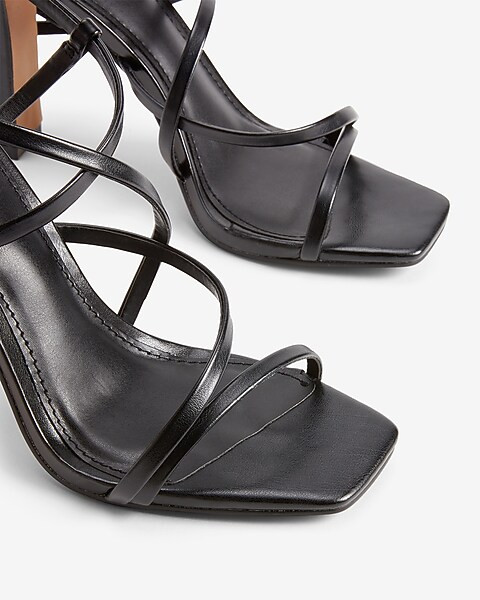 Strappy Heeled Sandals | Express
