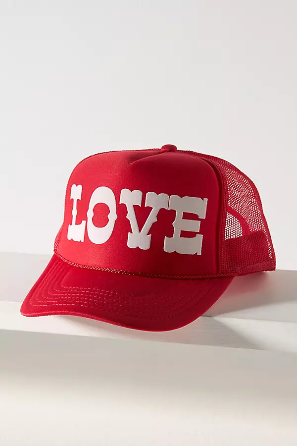 Ascot + Hart Love Western Trucker Hat | Anthropologie (US)