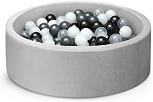 Amazon.com: EDOSTORY Ball Pit, ∅ 2.75in 200 Balls Included, Memory Foam Ball Pits for Toddlers ... | Amazon (US)
