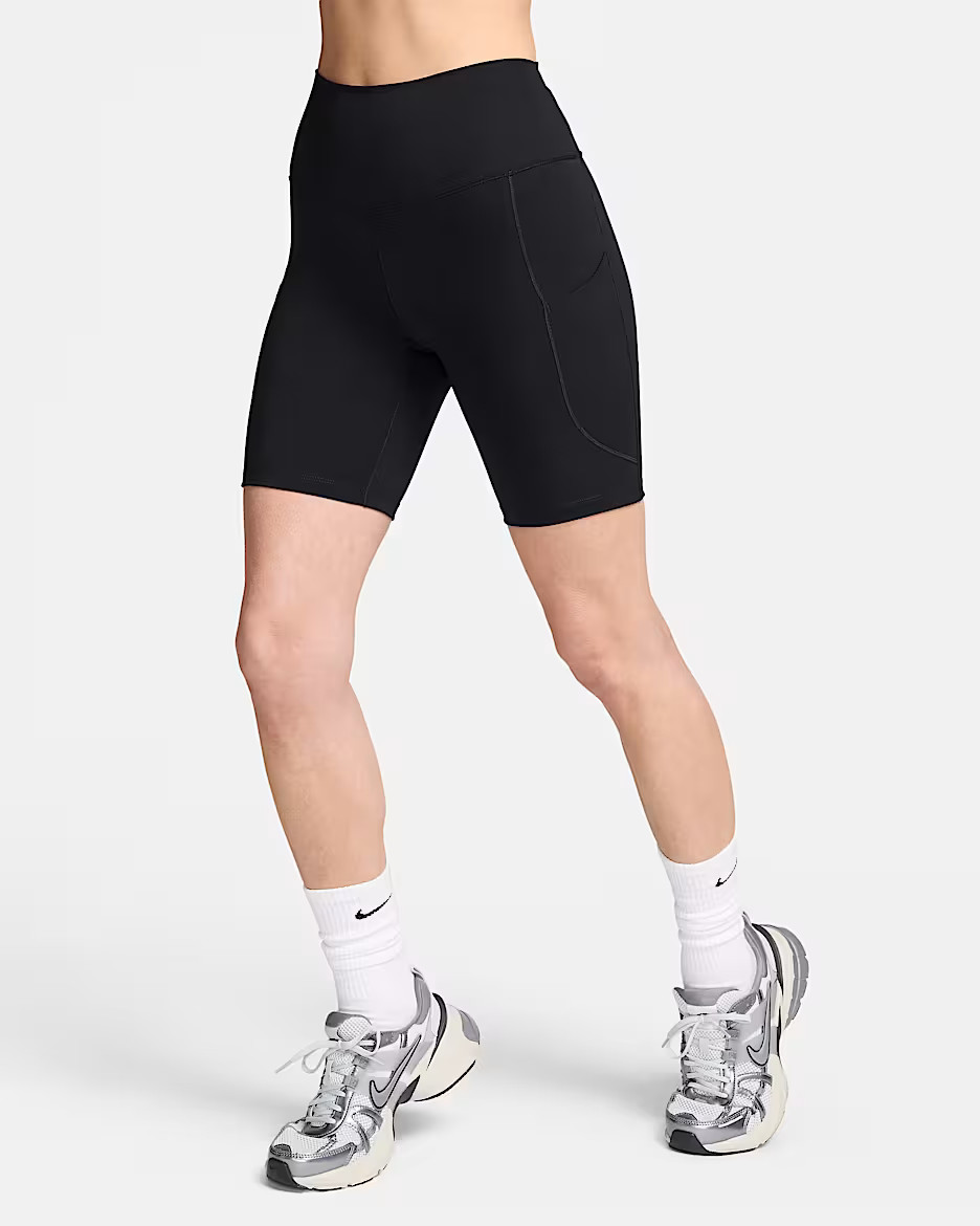 Sustainable MaterialsNike OneWomen's High-Waisted 8" Biker Shorts with Pockets | Nike (US)