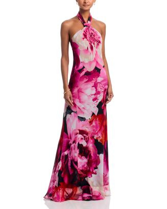 Knot Neck Chiffon Dress - Exclusive | Bloomingdale's (US)