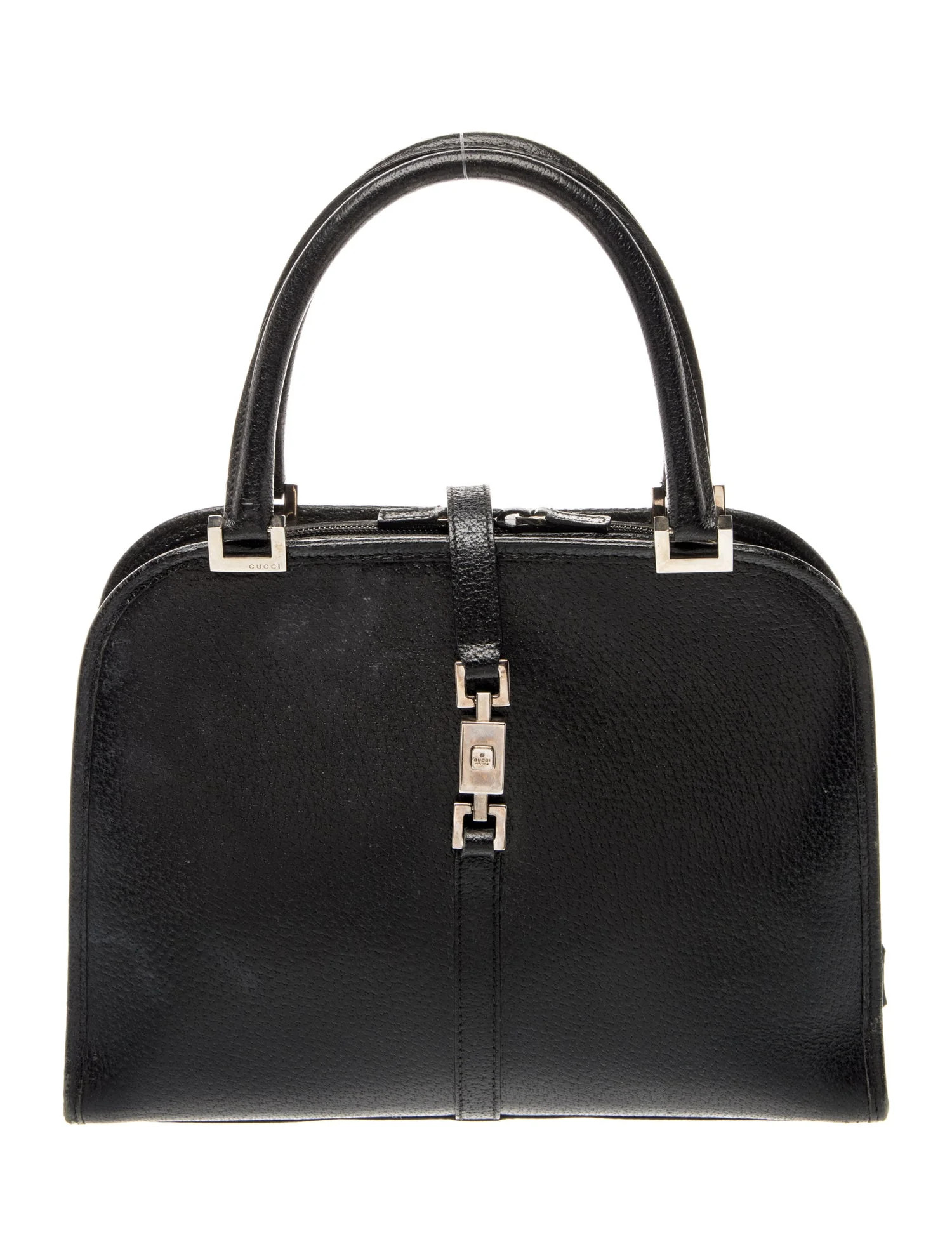 Gucci Piston Lock Jackie - Black Handle Bags, Handbags - GUC2008336 | The RealReal | The RealReal