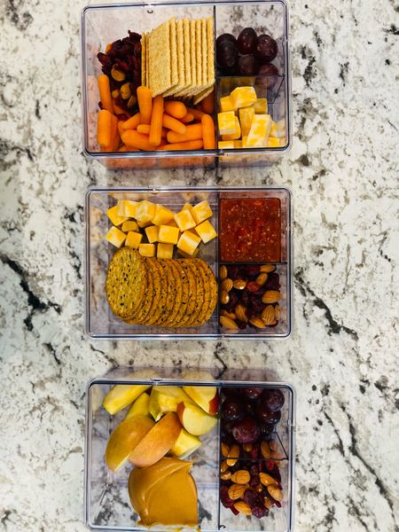 Make your own snack boxes! Love love love these! Perfect for kiddos and adults!

#LTKhome #LTKfamily #LTKFind