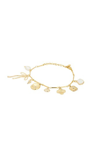 Dahlia Bracelet in Gold | Revolve Clothing (Global)