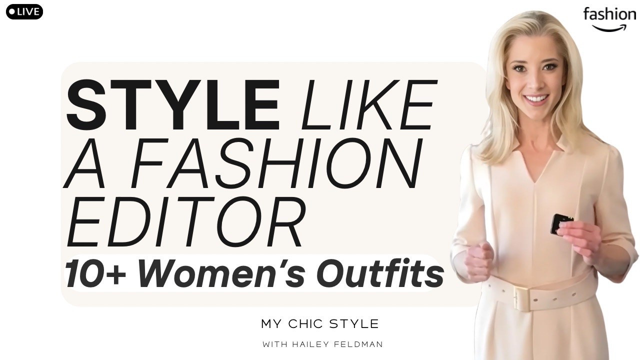 Sophisticated, timeless style has nothing to do with your budget. In this livestream, I'm sharing 10+ complete outfit combinations using affordable pieces that look far more expensive than they actually are. No fast fashion, no trends—just intentional, elegant styling. Hi! Welcome back to My Chic Style! I'm Hailey, your trusted guide to discovering the best classic chic products online. 

➡ JOIN: https://www.amazon.com/live/broadcast/a65a79bd-b649-4b2d-9cde-91512f841a35?linkCode=ilv&ref_=social&tag=haileyfeldman-20
➡ DATE: Livestream starting at 12:15 PM on Friday, June 19, 2026

In this livestream:
🎯 10+ complete outfit combinations styled like a fashion editor
🎯 The architectural formula that elevates affordable pieces
🎯 How to layer neutrals for an intentional, elevated look
🎯 Why quality basics matter more than trendy statement pieces
🎯 Real pricing breakdowns (you'll be shocked how affordable these are)
🎯 Live Q&A: Your styling questions answered in real-time
🎯 Exclusive LTK links to every item I'm wearing

Elegance isn't about price tags—it's about intention. When you understand tonal harmony, silhouette proportion, and the power of strategic layering, suddenly you don't need designer labels. A beautifully cut linen shirt paired with tailored trousers in complementary neutrals? That reads as expensive. That's the mindset shift that changes everything.

#LTKgrwm #LTKdayinmylife #LTKPetite