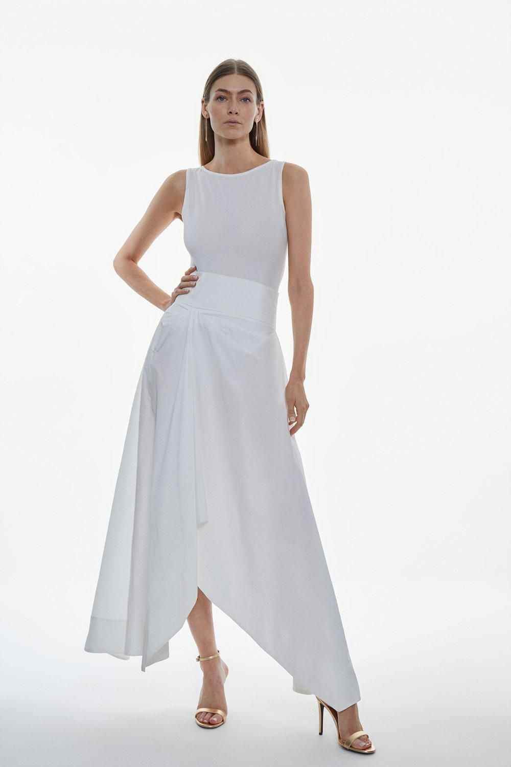 Taffeta Maxi Skirt | Karen Millen UK + IE + DE + NL